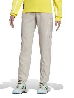 adidas - Beige Solid Regular Fit Joggers