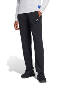 adidas - Black Solid Regular Fit Trackpant