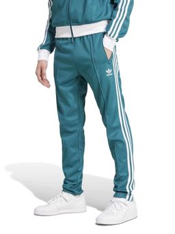 adidas - Turquoise Solid Regular Fit Trackpant