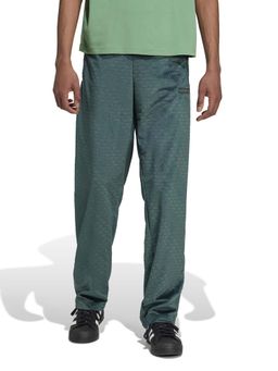 adidas - Green Self Design Regular Fit Trackpant