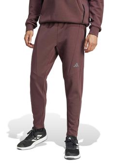 adidas - Burgundy Solid Slim Fit Trackpant