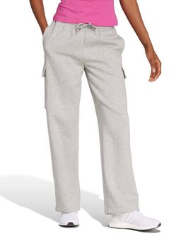 adidas - Grey Solid Regular Fit Trackpant