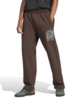 adidas - Brown Solid Regular Fit Trackpant