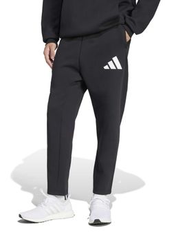 adidas - Black Solid Regular Fit Trackpant
