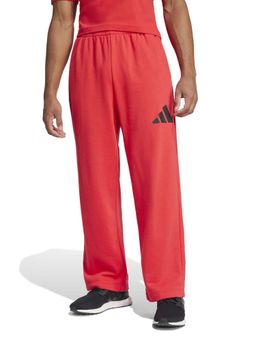 adidas - Red Solid Regular Fit Trackpant
