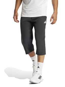 adidas - Black Solid Regular Fit Pant