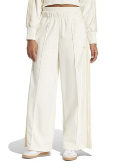 adidas - White Solid Regular Fit Trackpant