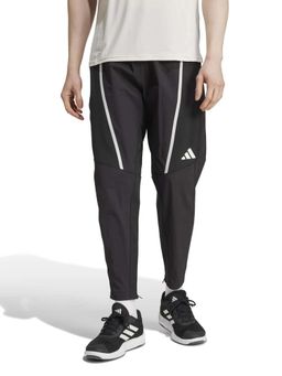 adidas - Black Solid Regular Fit Trackpant
