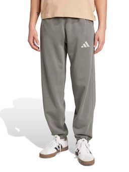 adidas - Grey Solid Regular Fit Joggers