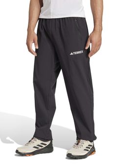 adidas - Black Solid Regular Fit Trackpant