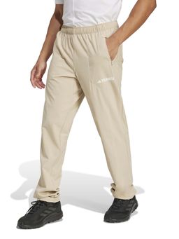 adidas - Beige Solid Regular Fit Trackpant