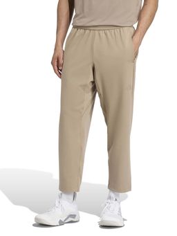 adidas - Beige Solid Regular Fit Trackpant
