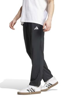 adidas - Black Solid Regular Fit Trackpant