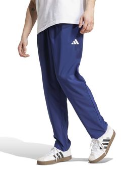 adidas - Blue Solid Regular Fit Trackpant