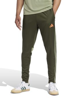 adidas - Green Solid Slim Fit Trackpant