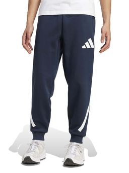 adidas - Blue Solid Regular Fit Joggers