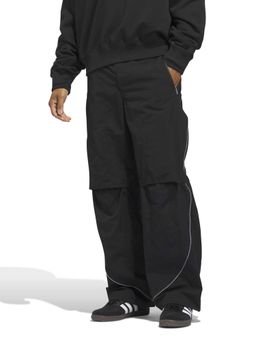 adidas - Black Solid Regular Fit Trackpant