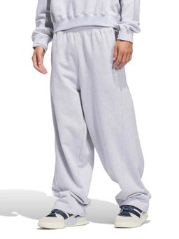 adidas - Grey Solid Regular Fit Trackpant