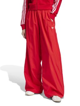 adidas - Red Solid Relaxed Fit Trackpant