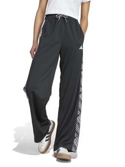 adidas - Black Printed Regular Fit Trackpant