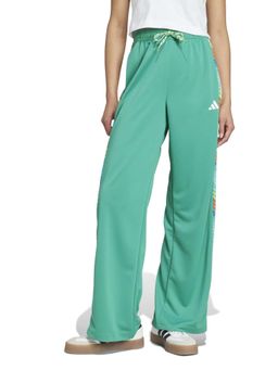 adidas - Green Printed Regular Fit Trackpant