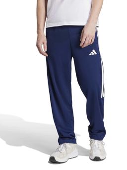 adidas - Blue Solid Regular Fit Trackpant