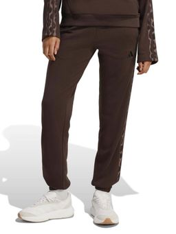 adidas - Brown Animal Print Regular Fit Joggers