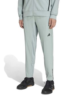 adidas - Green Solid Regular Fit Trackpant