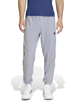 adidas - Grey Solid Regular Fit Joggers