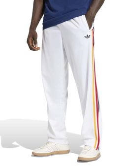 adidas - White Solid Regular Fit Trackpant