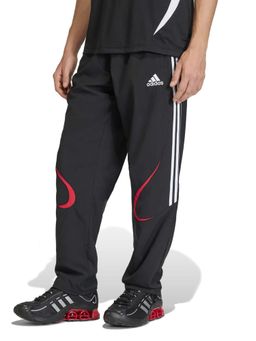 adidas - Black Solid Regular Fit Trackpant