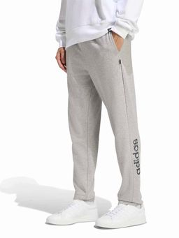 adidas - Grey Solid Regular Fit Trackpant