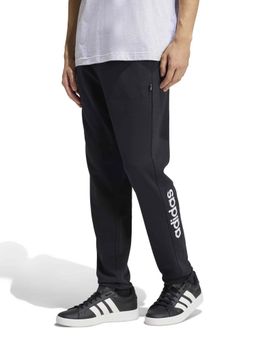 adidas - Black Solid Regular Fit Trackpant
