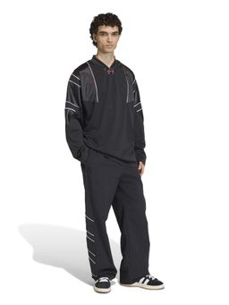 adidas - Black Solid Regular Fit Trackpant