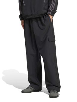 adidas - Black Solid Regular Fit Trackpant