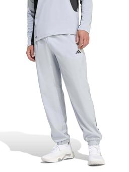 adidas - Grey Solid Regular Fit Joggers