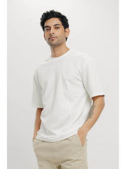 FREAKINS - Men's White Regular Fit T-Shirt