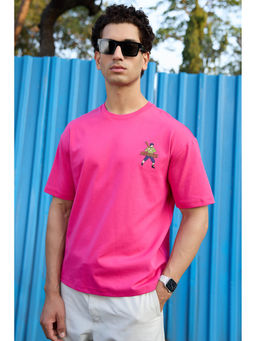 FREAKINS - Men's Pink Ninja T-Shirt