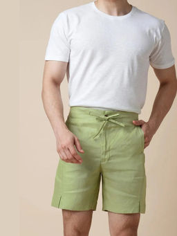 B Label - Green Bonzai Relaxed Shorts