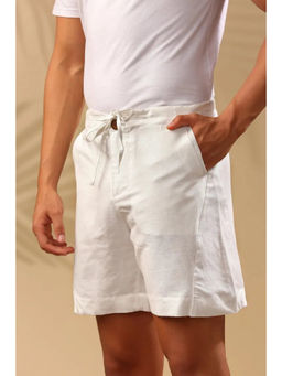 B Label - White Bonzai Relaxed Shorts