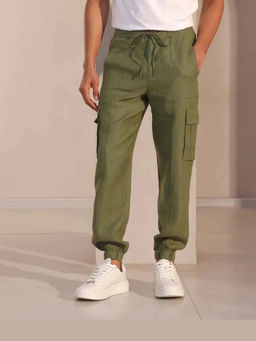 B Label - Olive Green Juniper Cargo Pant
