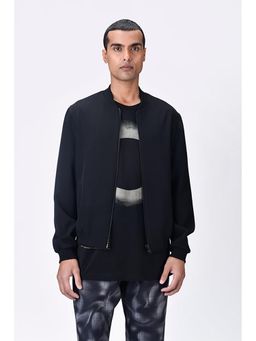 Genes Lecoanet Hemant - Black Banana Crepe Bomber