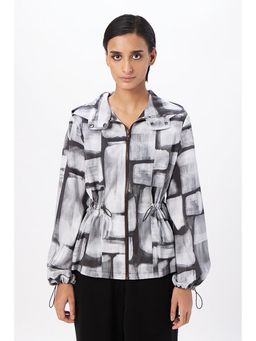 Genes Lecoanet Hemant - Grey Cotton Checks Jacket