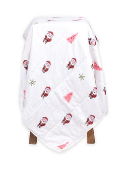 Moms Home - Organic Cotton Baby AC Quilt Santa - 0-3 Years