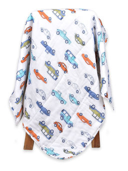 Moms Home - Organic Cotton Baby AC Quilt Car - 0-3 Years