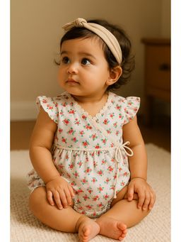 Earthy Tweens - Floral Flutter Onesie
