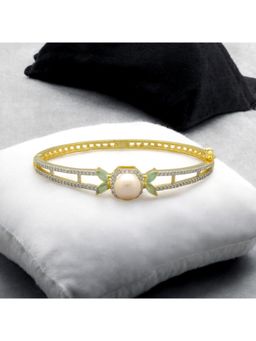 Sri Jagdamba Pearls - Green Celeste Regal Stone Bracelet