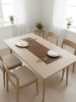 Mason Home - Foldable Table Runner Brown (3 Feet)