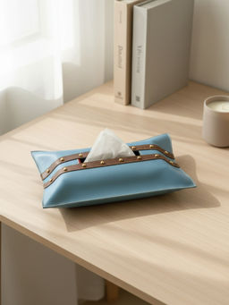 Mason Home - Blue Tissue Cover