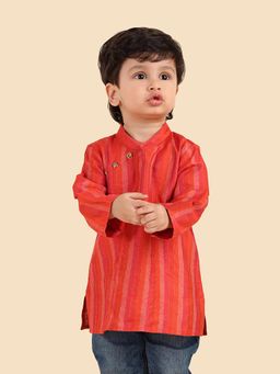 Fabindia - Red Stripes Kurta